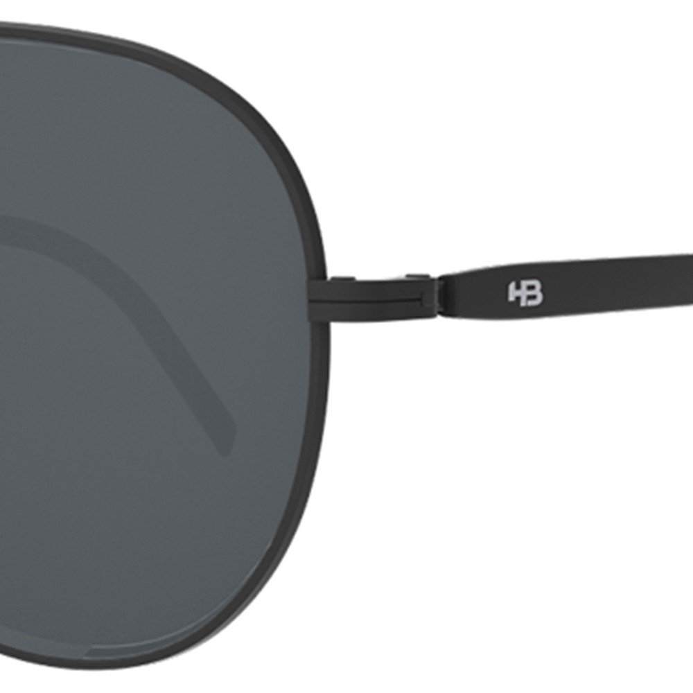 Óculos de Sol HB Brat XL Matte Black Gray - 57 Preto Preto 4