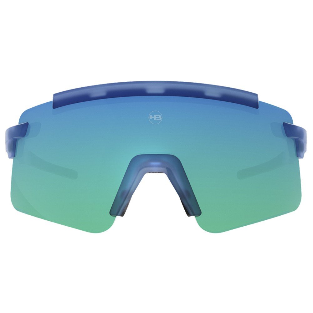 Óculos de Sol HB Apex Wavy Matte Blue Green Chrome - 136 Azul 2