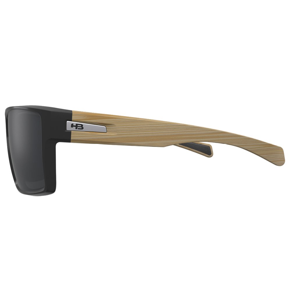 Óculos de Sol HB Byron Matte Black Wood Gray - Preto 60 Preto 3