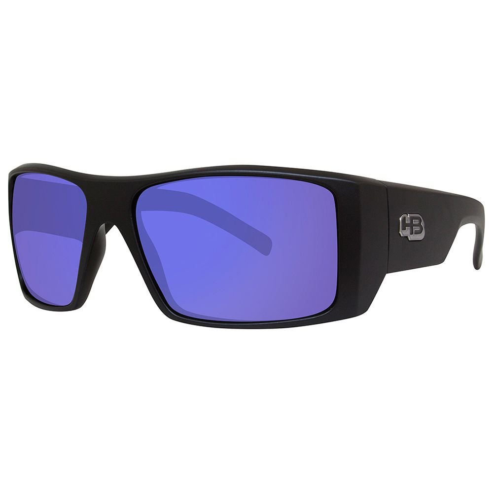 Óculos de Sol HB Rocker 2.0 - 59 Preto - Lente Azul Chrome