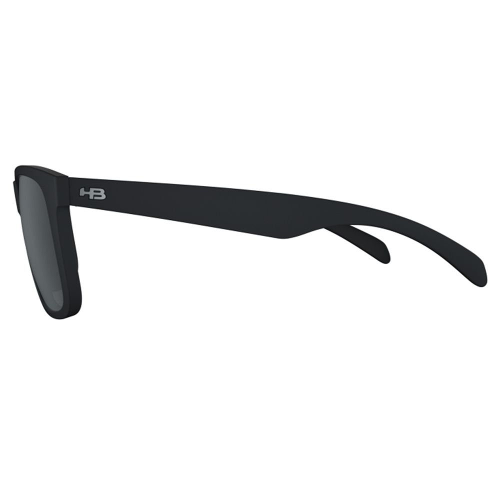 Óculos de Sol HB Ozzie - 54 Preto Fosco - Polarizado Preto 3