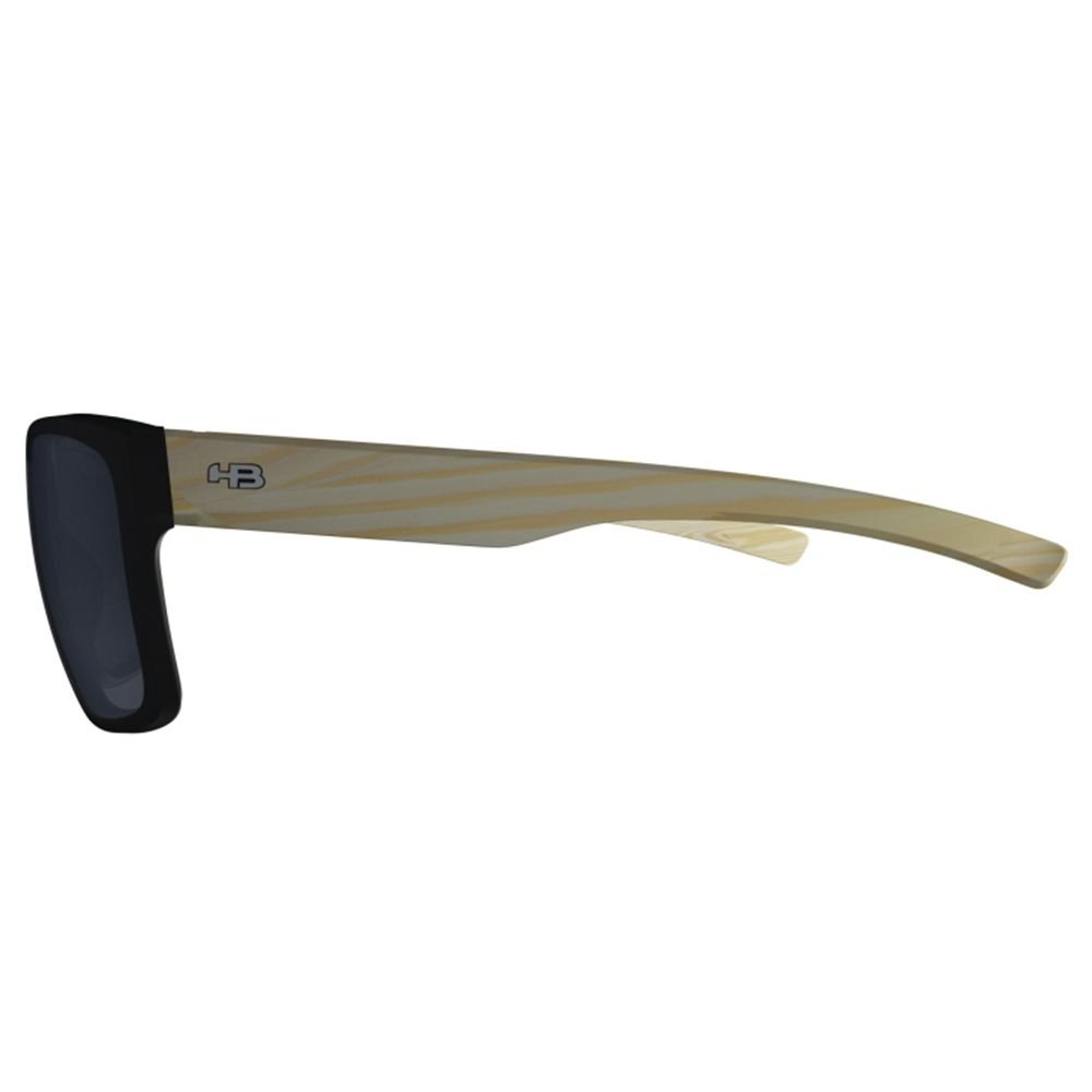 Óculos de Sol HB Freak - 58 Preto Fosco - Wood Preto 3