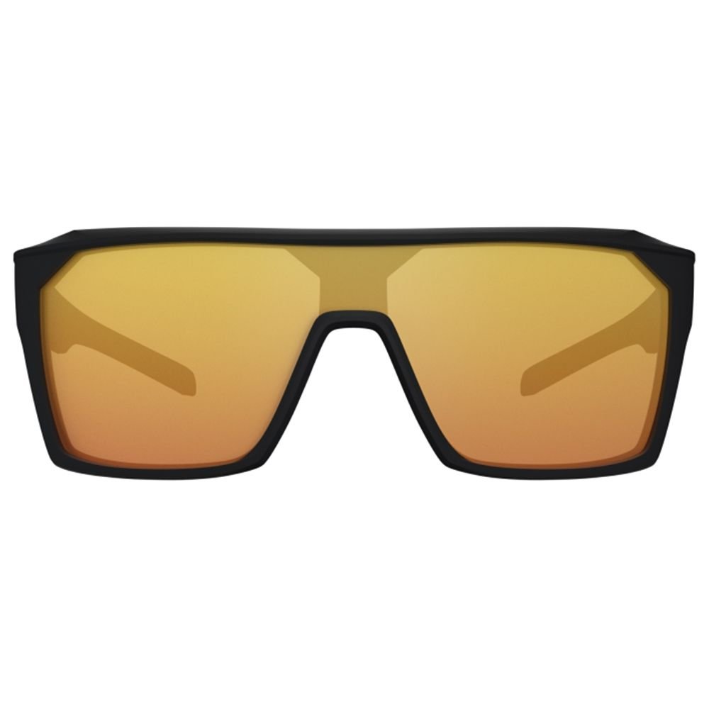 Óculos de Sol HB Carvin 2.0 - 55 Preto Fosco - Vermelho Chrome Preto 2