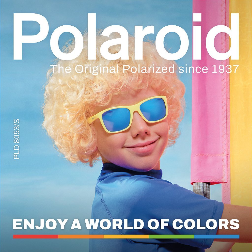 Óculos de Sol Polaroid Pld 8053/S 05B - 49 Amarelo Amarelo 2