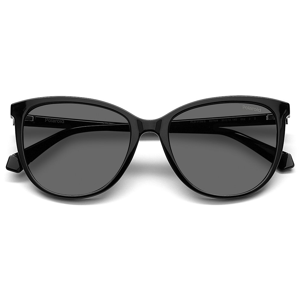 Óculos de Sol Polaroid Pld 4138/S 807 - 55 Preto Preto 4