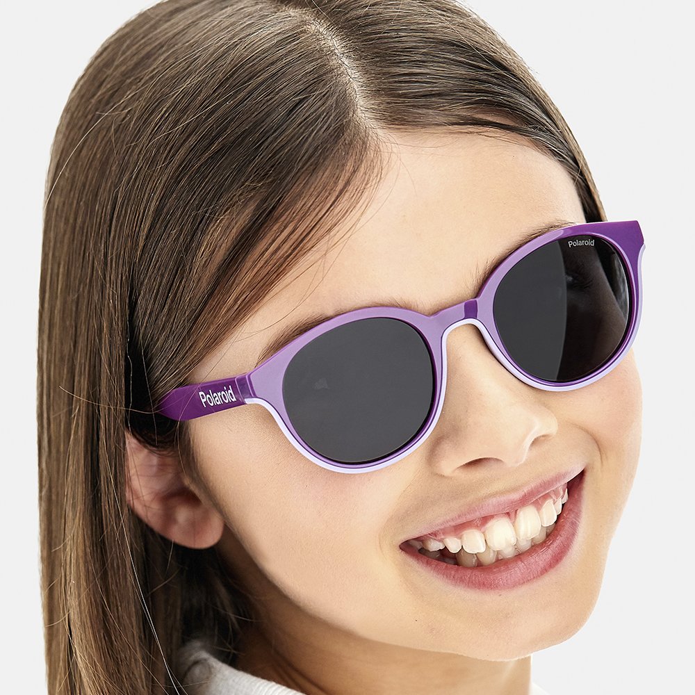 Óculos Infantil Polaroid PLD 8040/S - Violeta 44 (4 a 6 anos) Roxo 5