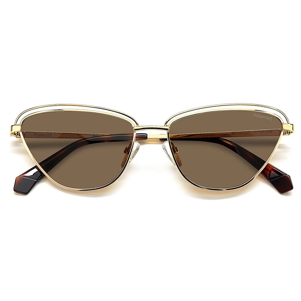Óculos de Sol Polaroid PLD 4102/S 01Q - 56 Amarelo Dourado 3
