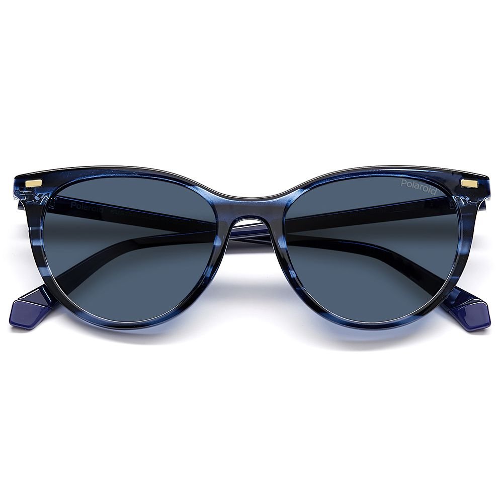 Óculos de Sol Polaroid PLD 4107/S JBW / 52 Eco - Polarizado Azul 3