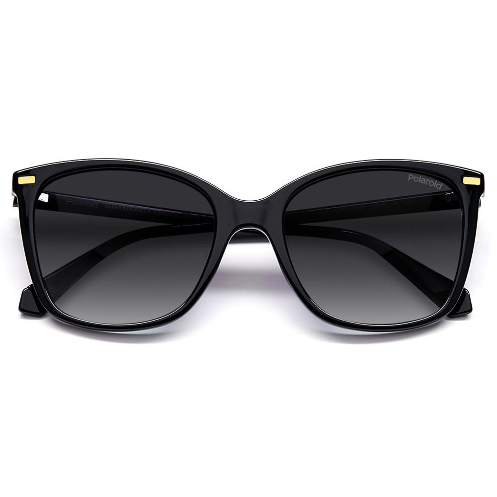 Óculos de Sol Polaroid PLD 4108/S / 55 - Preto - Polarizado Preto 3