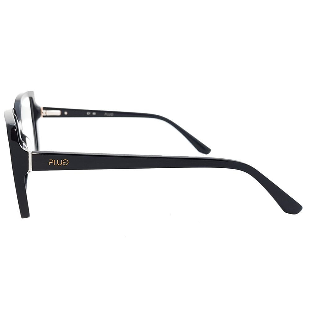Óculos Clip On Plug 4602 com Lente Solar / Preto - 2 em 1 Preto 3