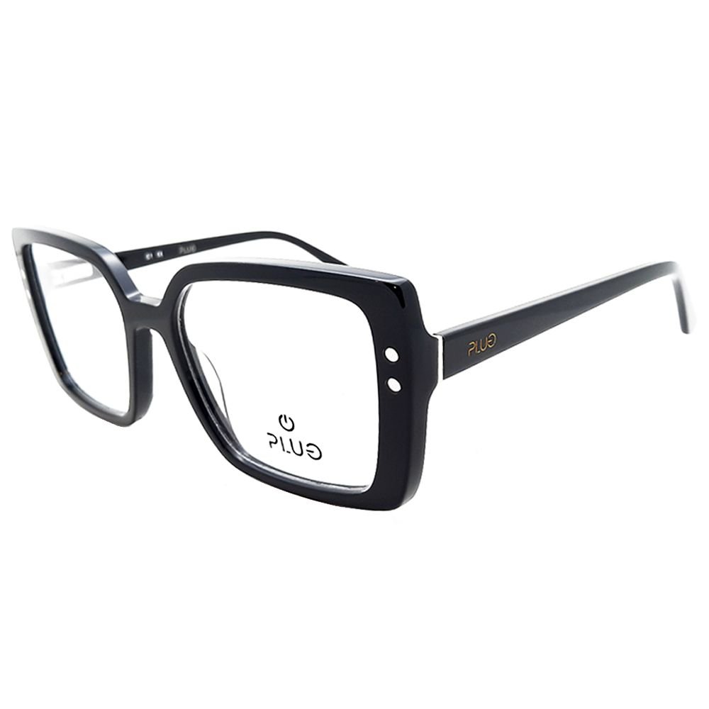 Óculos Clip On Plug 4602 com Lente Solar / Preto - 2 em 1 Preto 4