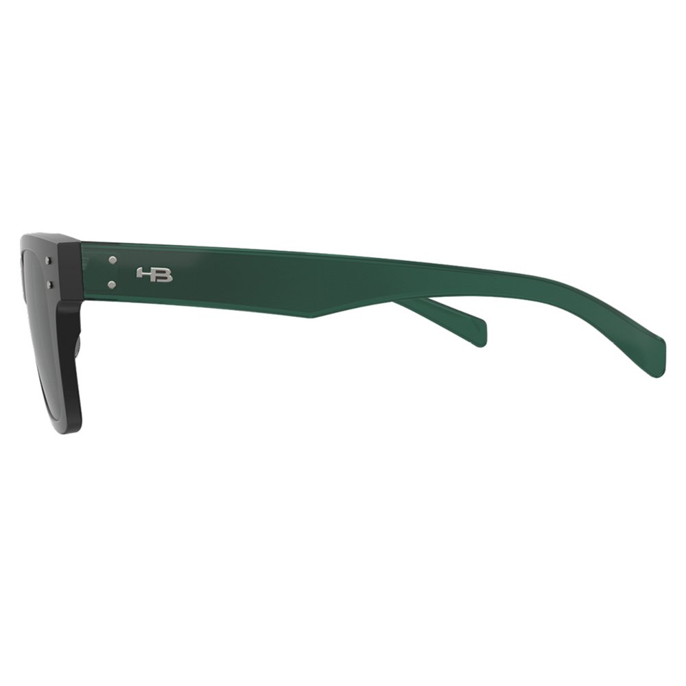 Óculos de Sol HB Foster - Preto Fosco e Verde 52 Preto 4
