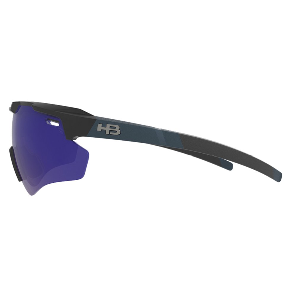 Óculos de Sol HB Shield Evo 2.0 - Preto Fosco e Azul 153 Azul 3