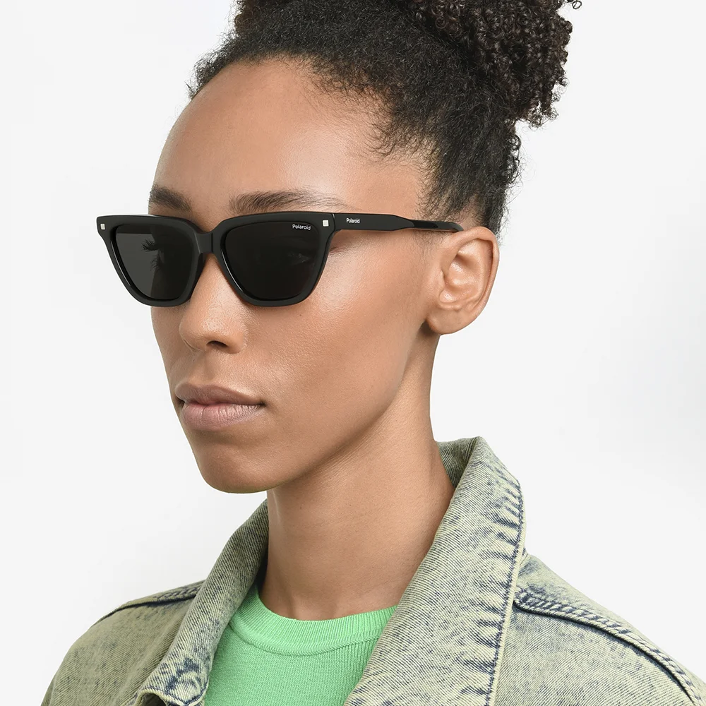 Óculos de Sol Polaroid Pld 4157/S/X 807 - Preto 55 Preto 4