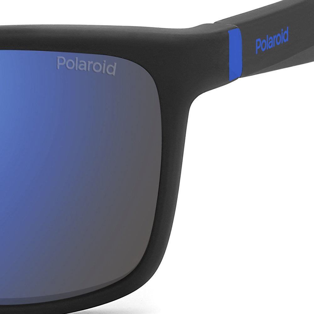Óculos de Sol Polaroid Pld 8057/S 003 - Preto 50 - Infantil Azul 3