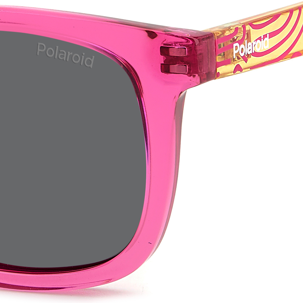 Óculos de Sol Infantil Polaroid Pld 8060/S MU1 - Rosa 46 Rosa 5