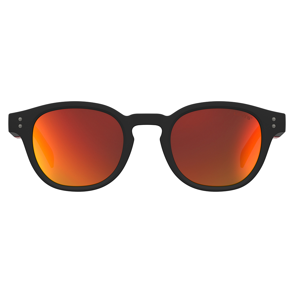 Óculos de Sol Levis Lv 5060/S BLX - Preto 48 Vermelho 2
