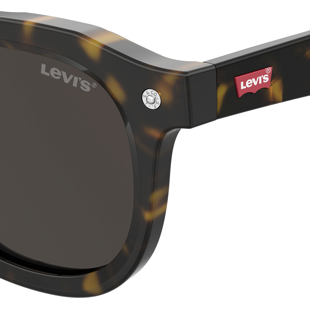 Óculos de Sol Levis Lv 5052/S 086 - Marrom 48 Marrom 3
