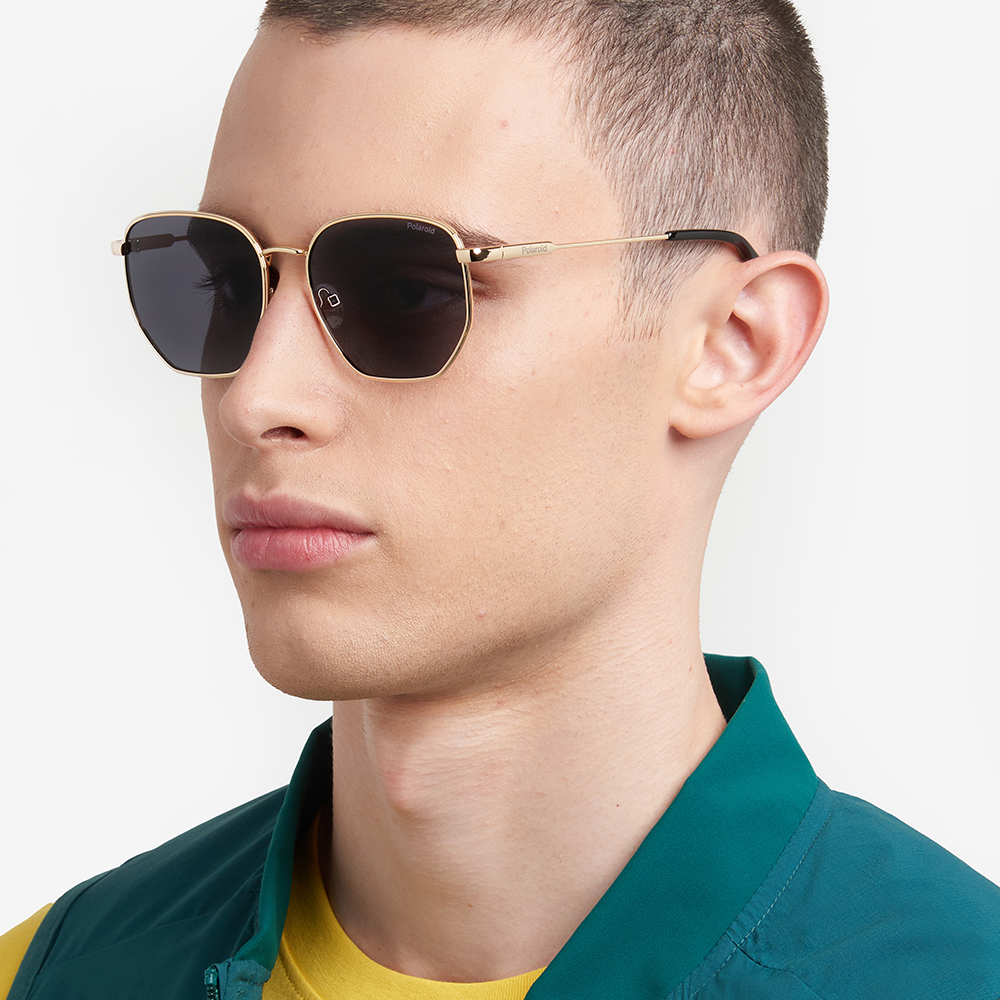 Óculos de Sol Polaroid Pld 6214/S/X 2F7 - Dourado 56 Dourado 3