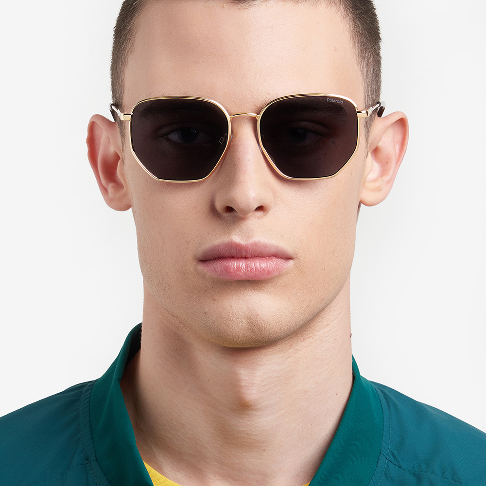 Óculos de Sol Polaroid Pld 6214/S/X 2F7 - Dourado 56 Dourado 8