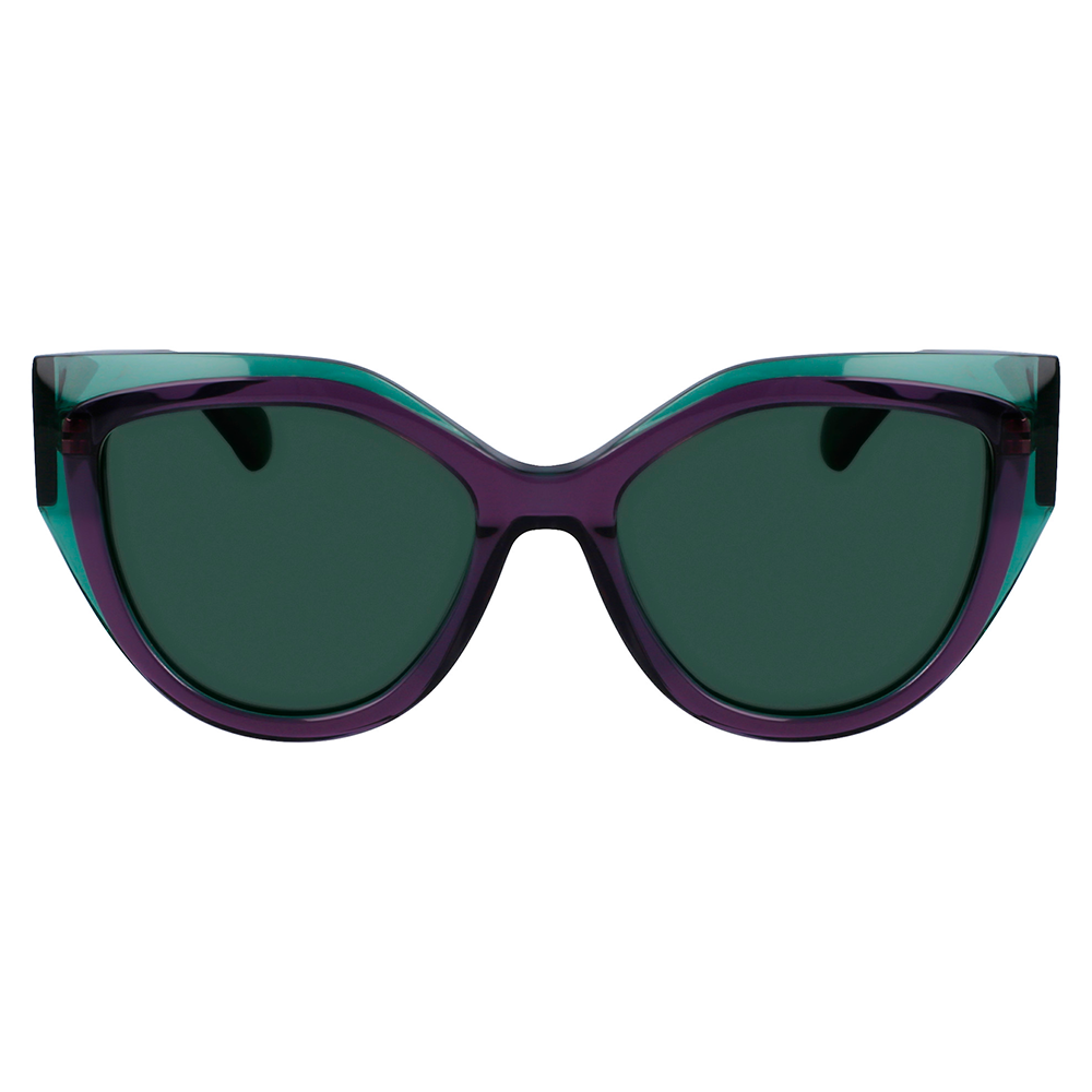 Óculos de Sol Ferragamo SF2004S 318 - Verde Crystal 53 Verde 2