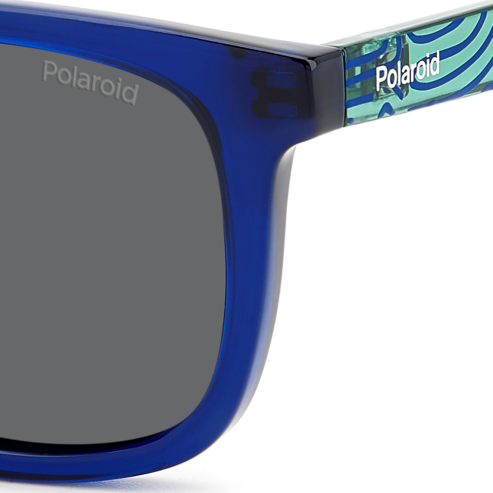 Óculos de Sol Infantil Polaroid Kids Pld 8060/S PJP - Azul 46 Azul 5