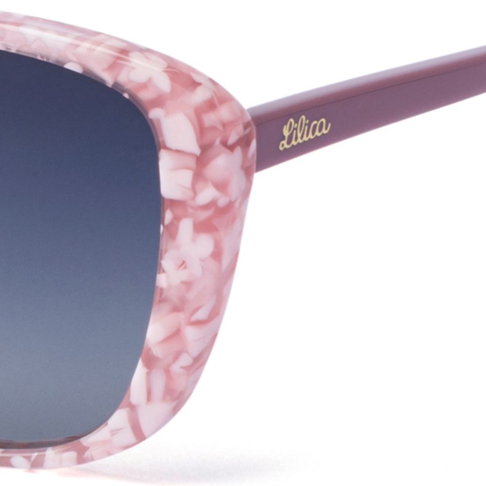 Óculos de Sol Infantil Lilica Ripilica SLR181 C06 - Rosa Turtle 50 Rosa 2