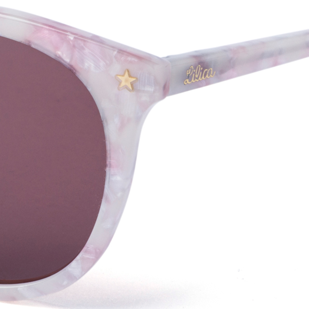 Óculos de Sol Infantil Lilica Ripilica SLR183 C04 - Rosa Turtle 51 Rosa 2
