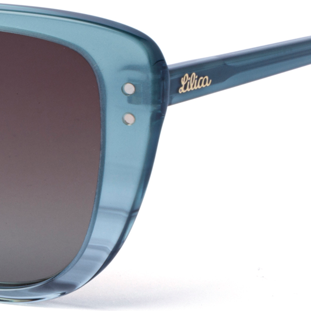 Óculos de Sol Infantil Lilica Ripilica SLR182 C04 - Azul Crystal 50 Azul 2