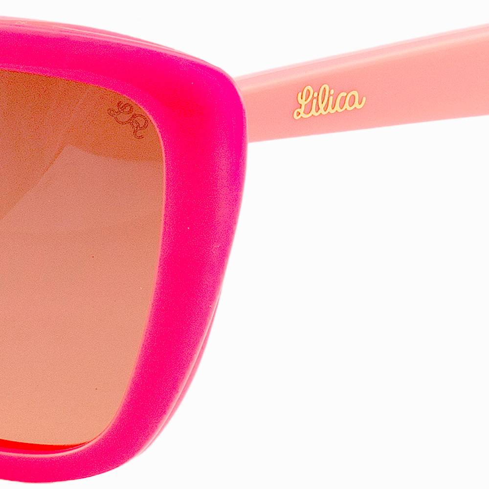 Óculos de Sol Infantil Lilica Ripilica SLR189 C01 - Rosa Pink 48 Rosa 4