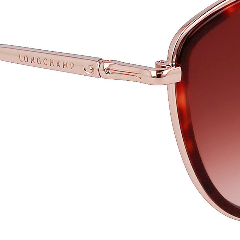 Óculos de Sol Longchamp LO170S 612 - Dourado Rosê 54 Dourado 4