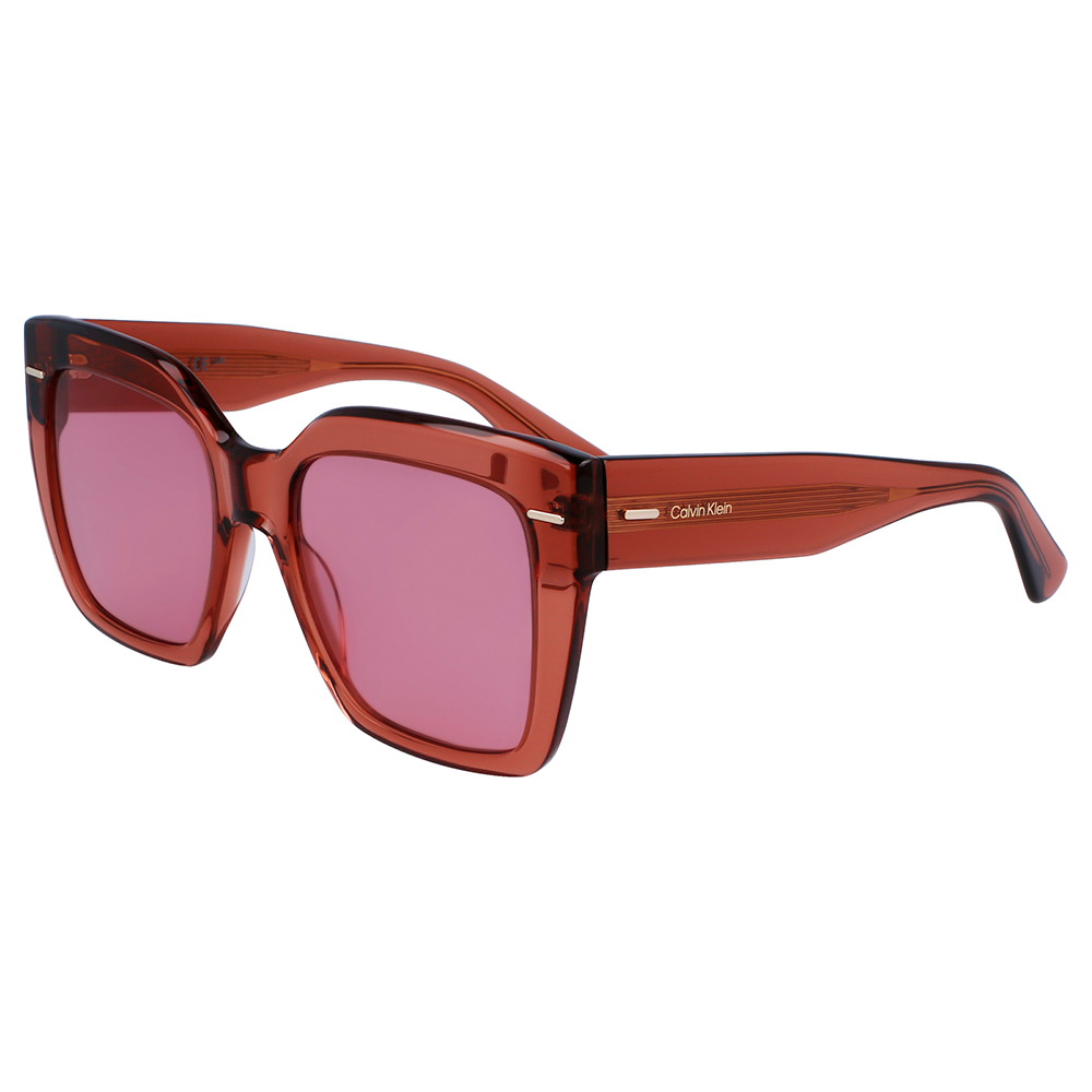 Óculos de Sol Calvin Klein CK23508S 200 - Marrom Crystal 54
