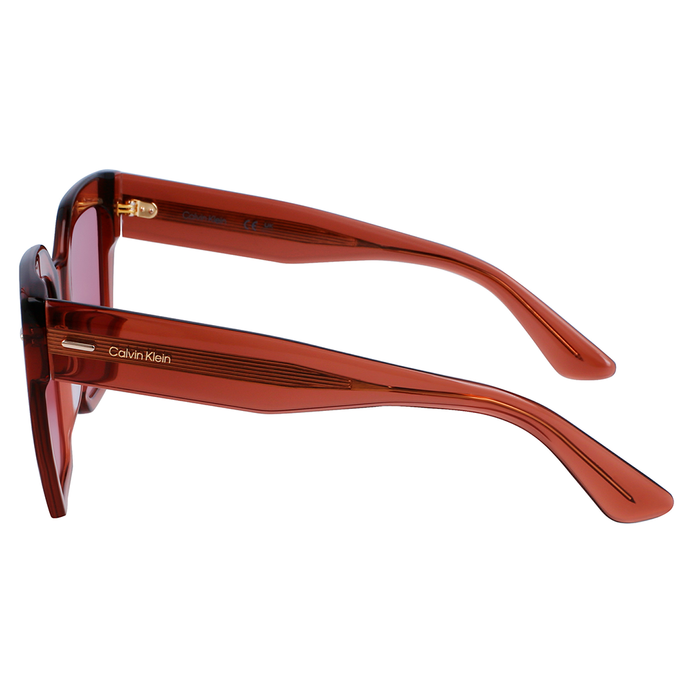 Óculos de Sol Calvin Klein CK23508S 200 - Marrom Crystal 54 Marrom 3