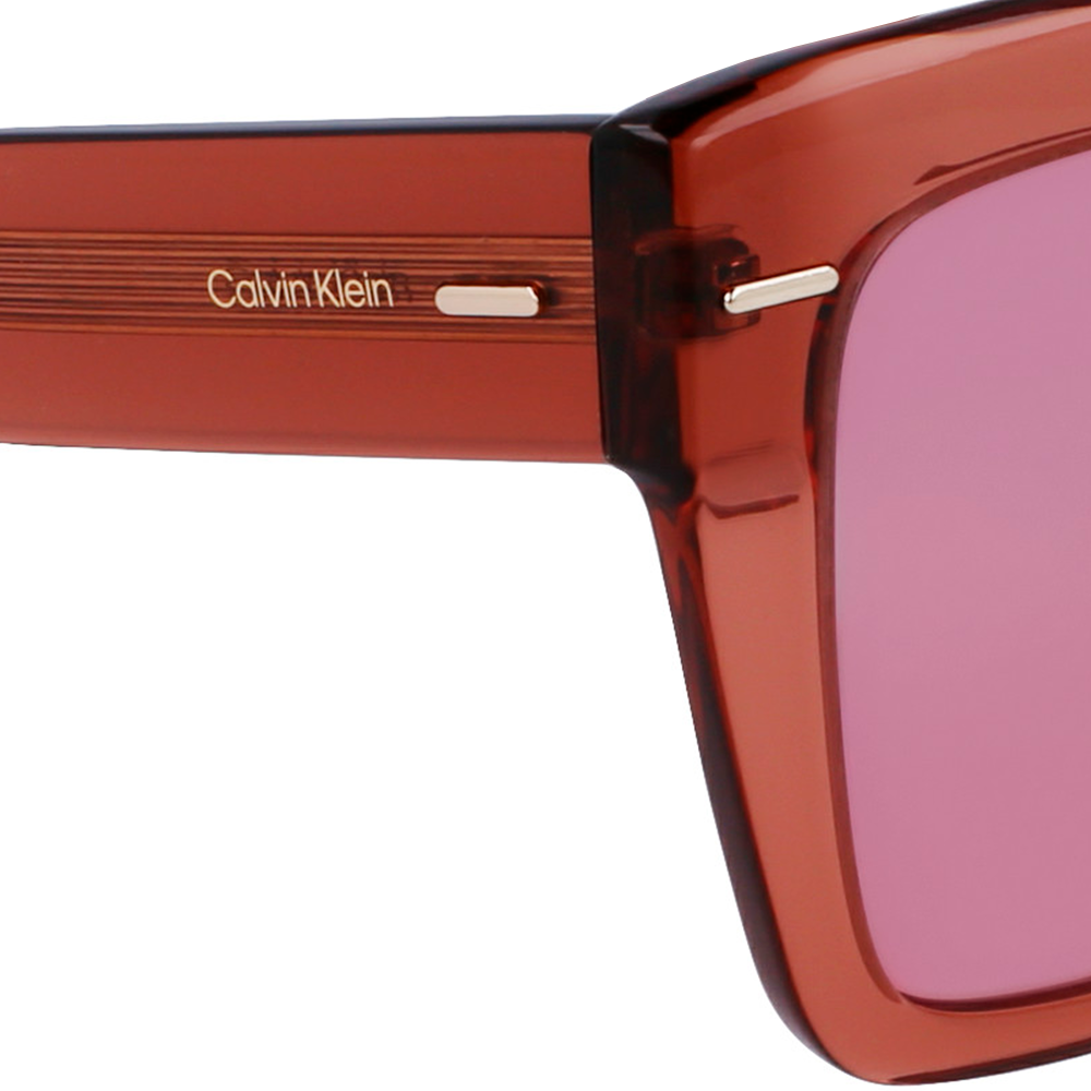 Óculos de Sol Calvin Klein CK23508S 200 - Marrom Crystal 54 Marrom 4