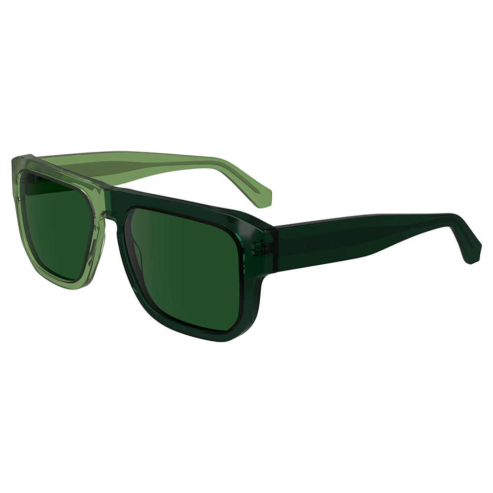 Óculos de Sol Calvin Klein Jeans CKJ24607S 305 - Verde 55 Muda de Cor Verde 3