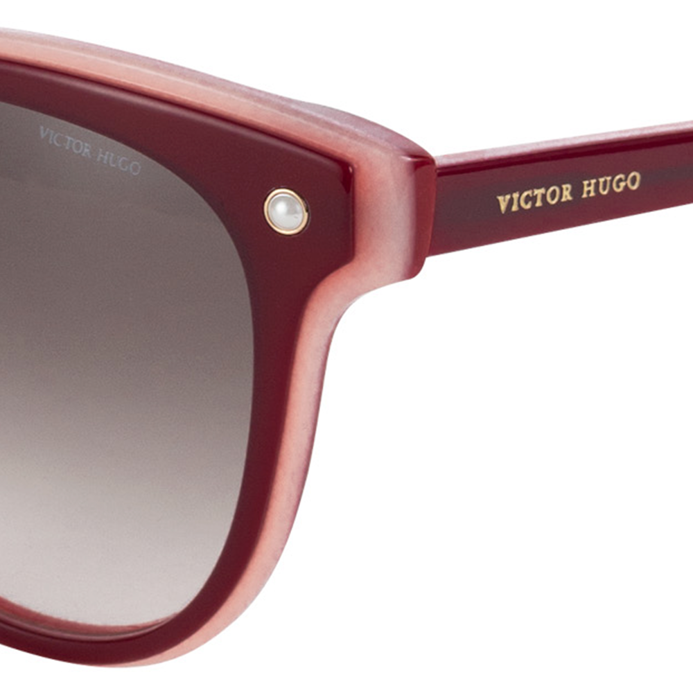 Óculos de Sol Victor Hugo SH1776S 09WG - Vermelho 52 Vermelho 3