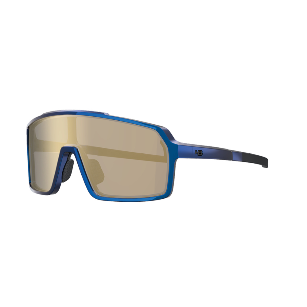 Óculos de Sol Esportivo HB Grinder - Azul Metálico 131