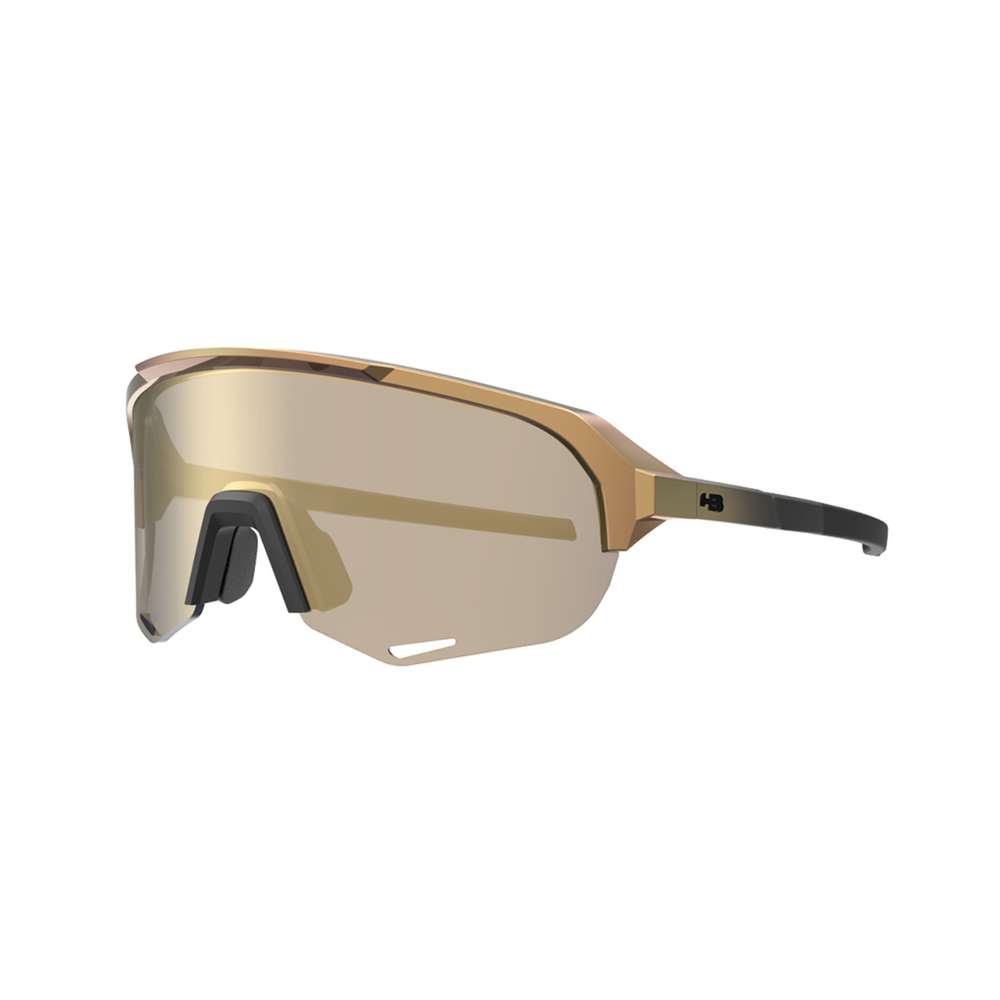 Óculos de Sol Esportivo HB Edge R - Dourado Degradê 169 Dourado 1