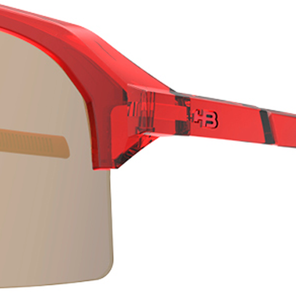 Óculos de Sol Esportivo HB Edge - Vermelho Translúcido 169 Vermelho 4