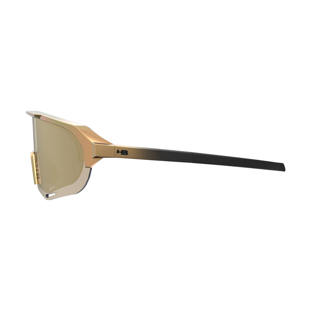 Óculos de Sol Esportivo HB Edge - Dourado Gloss 169 Dourado 3