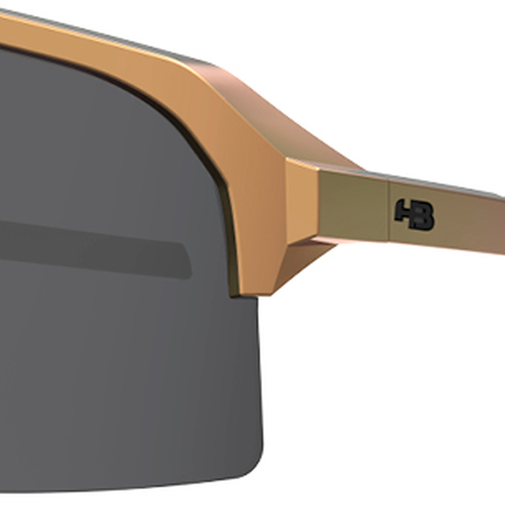 Óculos de Sol Esportivo HB Edge - Dourado Gloss 169 Dourado 4