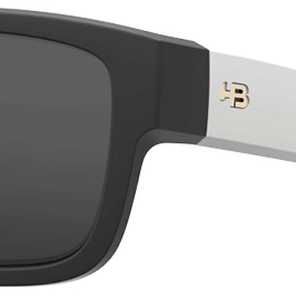 Óculos de Sol HB H-Bold - Preto Fosco e Branco 55 Preto 4