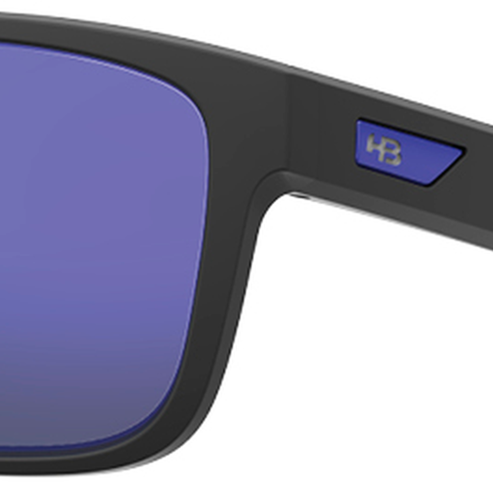Óculos de Sol HB H-Bomb - Preto Fosco 52 - Lente Azul Preto 4