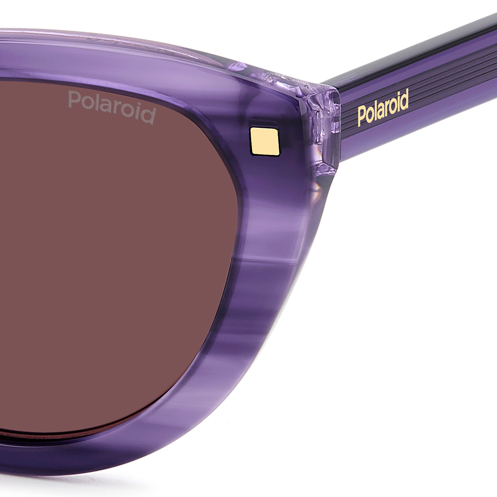 Óculos de Sol Polaroid Pld 4175/S/X Hkz - Violeta Havana 54 Roxo 6