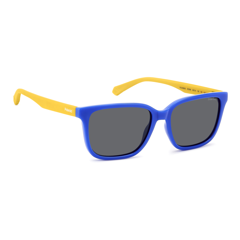Óculos de Sol Polaroid Kids Pld 8063/S Dcd - Azul 49 Azul 2