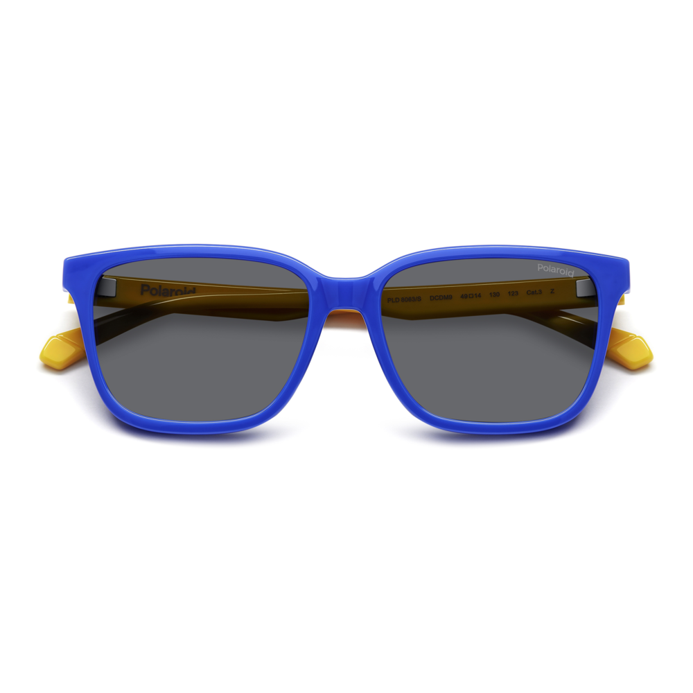 Óculos de Sol Polaroid Kids Pld 8063/S Dcd - Azul 49 Azul 4