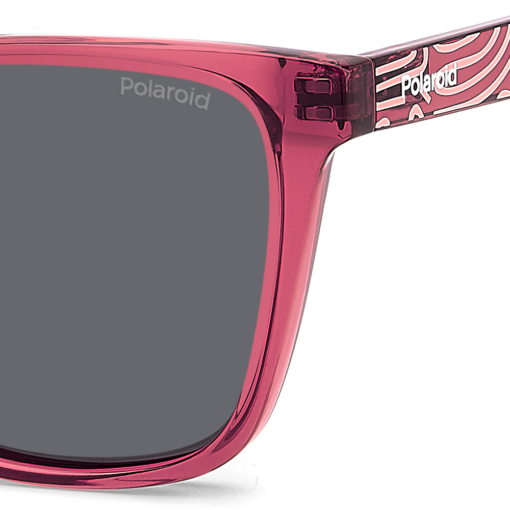 Óculos de Sol Polaroid Kids Pld 8062/S 8Cq - Vermelho 48 Vermelho 6