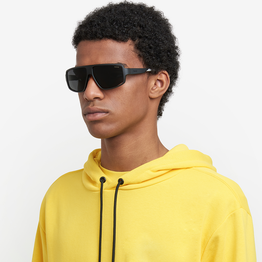 Óculos de Sol Polaroid Pld 7054/S O6W - Preto Fosco 61 Preto 8