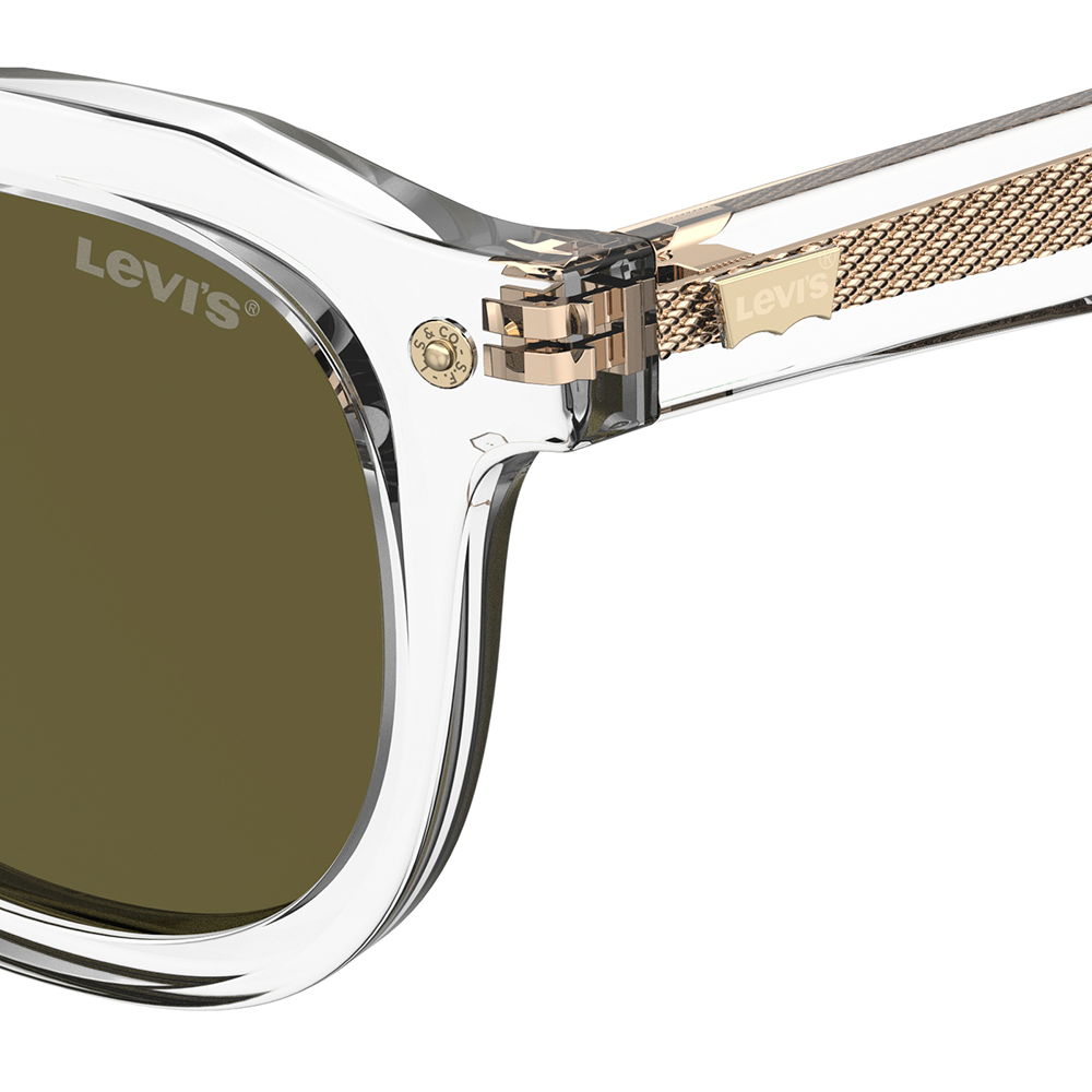 Óculos de Sol Levi-S LV 5052/S 900 - Transparente Crystal 48 Branco 4