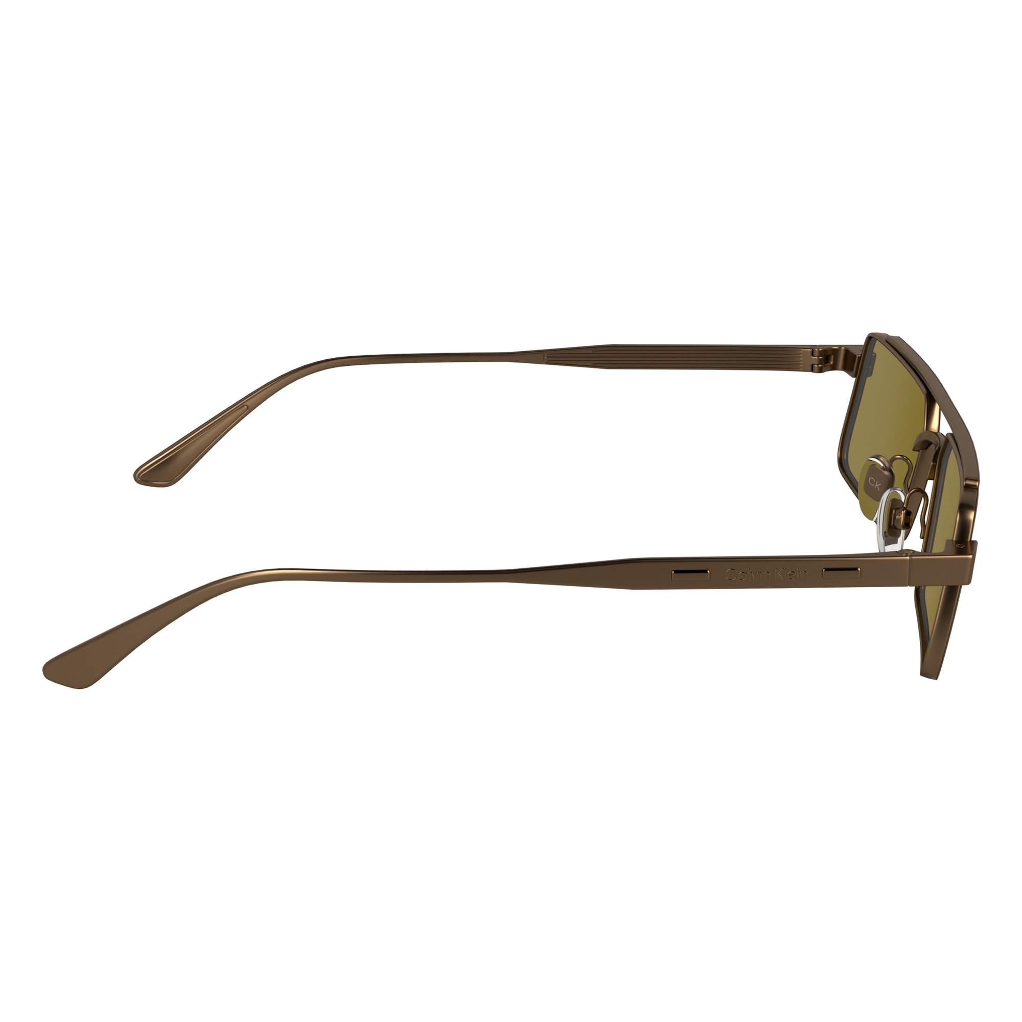 Óculos de Sol Calvin Klein CK24111S 771 - Dourado Âmbar 55 Dourado 4